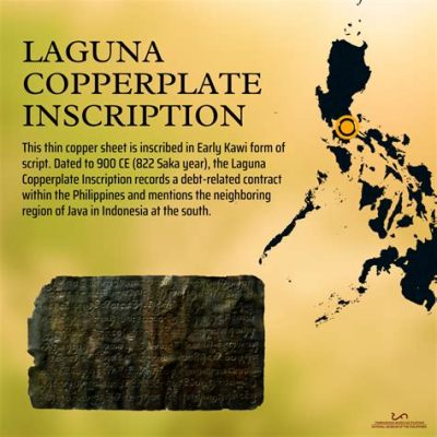 Laguna Copperplate Inscription: Un Tesoro Arqueológico de la Época Prehispánica en el Centro de las Filipinas!